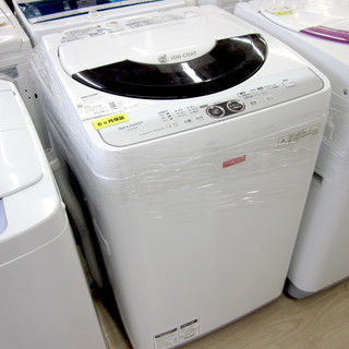 6ヵ月保証付き！SHARP（シャープ）の4.5kg全自動洗濯機です！
