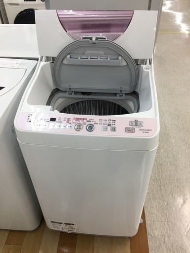 安心の6ヶ月保証付！2015年製SHARPの5.5kg縦型洗濯乾燥機です！
