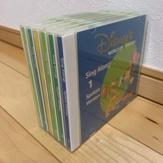 シングアロング ディズニー英語システム CD6枚 送料込