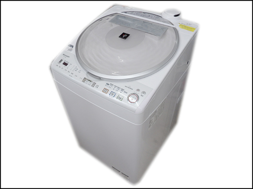 超歓迎】 SHARP/シャープ 全自動洗濯乾燥機 ES-TX810 8kg タテ型 2012 