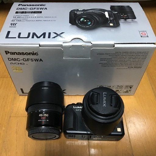 ミラーレス一眼 Panasonic LUMIX GF5 ダブルズームレンズキット