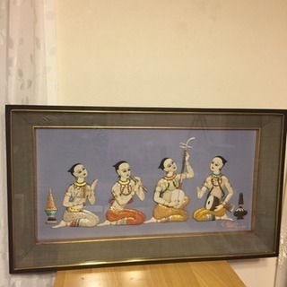 タイの飾り絵