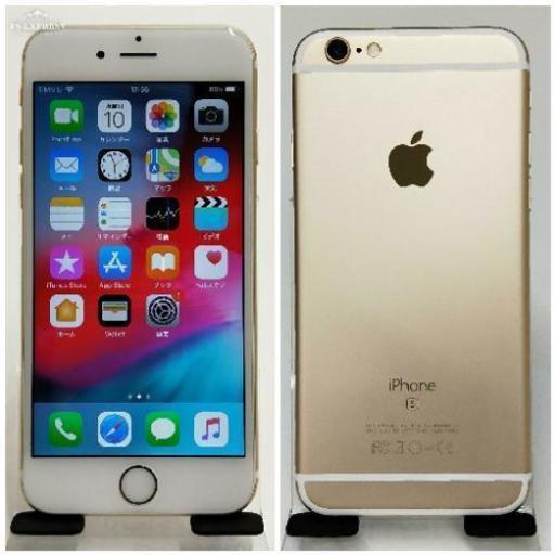 SIMフリー iPhone 6s 64GB Gold バッテリー91% 極美品