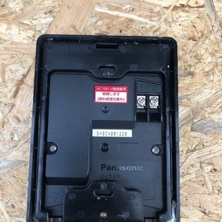 受付中】美品 Panasonic パナソニック カラーテレビドアホン VL
