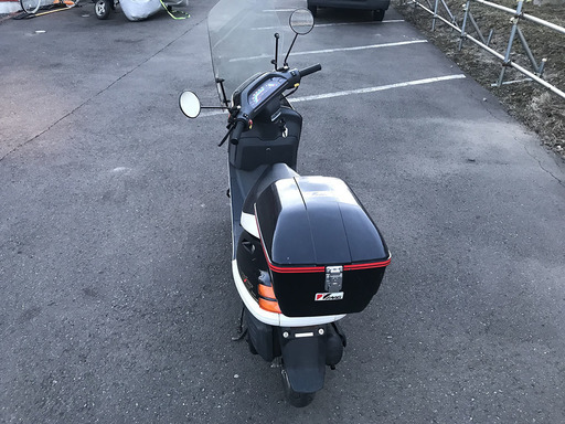 札幌市 ホンダ タクト AF24 原付き スクーター 2st 50cc 通勤 通学 TACT ウィンドスクリーン ボックス付 札幌市 ホンダ タクト AF24 原付き スクーター 2st 50cc 通勤 通学