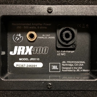 JBLスピーカーjrx115