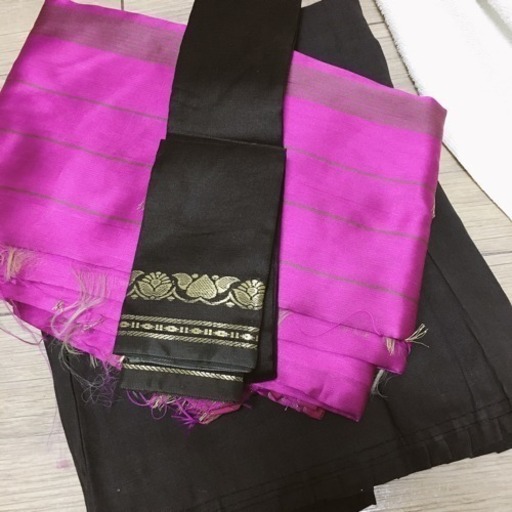 インドの正装 サリー 着方説明書付き ちー 木場のその他の中古 古着あげます 譲ります ジモティーで不用品の処分