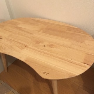 木製ローテーブル ほぼ新品