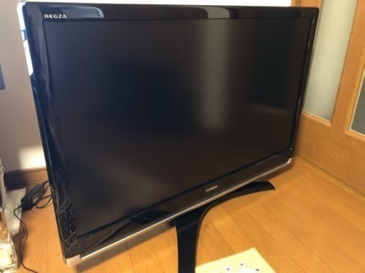 TOSHIBA/REGZA 42型 フルHDデジタルハイビジョン液晶テレビ 42C7000 2008年製 リモコン付き ブラック 黒 動作確認済み レグザ/東芝
