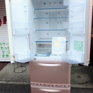 ☆三菱 MITSUBISHI MR-F40R-P 400L 光ビッグ 4ドアノンフロン電気冷凍 