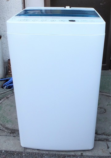 ☆ハイアール Haier JW-C45A 4.5kg 全自動電気洗濯機◆2017年製・風乾燥で干し時間を短縮