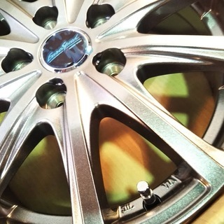 【未使用品】15インチ アルミホイール 4本 ステップワゴン ストリーム ノア ヴォクシー エスティマ クラウン マークⅡ プレマシー アクセラ 展示中古品4本 PCD114.3