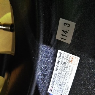 【未使用品】15インチ アルミホイール 4本 ステップワゴン ストリーム ノア ヴォクシー エスティマ クラウン マークⅡ プレマシー アクセラ 展示中古品4本 PCD114.3