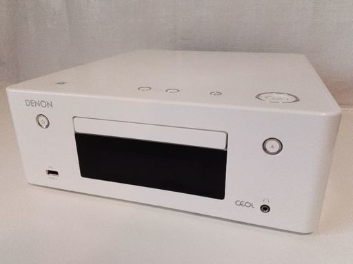 印象のデザイン DENON CDレシーバー Bluetooth/NFC/ハイレゾ音源対応/ホワイト RCD-N9-W 16年製 配送無料 CDデッキ