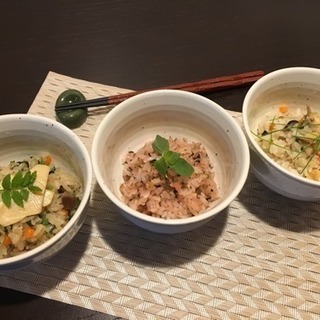 春の選べる炊き込みご飯🌸🍚