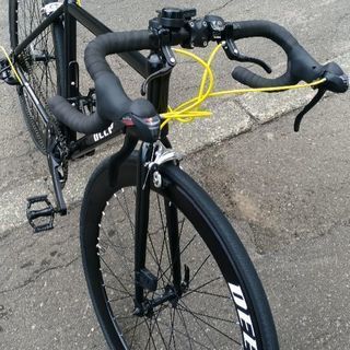 [新品同様]　ロードバイク　14段変則　　スピードメーター付き