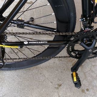 [新品同様]　ロードバイク　14段変則　　スピードメーター付き