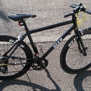 [新品同様]　ロードバイク　14段変則　　スピードメーター付き