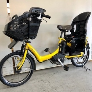 426 ヤマハ パスキス 20インチ 三人乗り 12.8ah 高年式 電動自転車