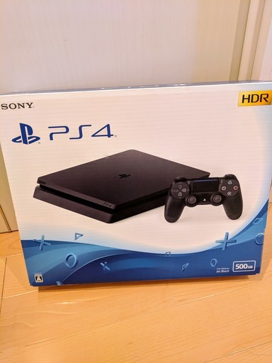 [価格交渉可です] PlayStation4(PS4) ジェット・ブラック 500GB 本体 動作確認