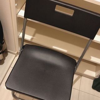 IKEA パイプ椅子1脚 GUNDE