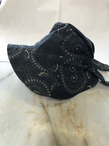 帽子  藍染  古布   ハンドメイド