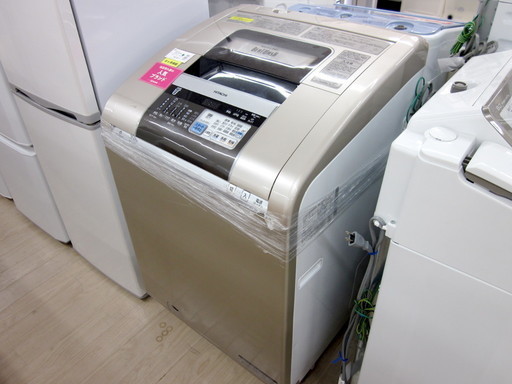 安心の6ヶ月保証付！2012年製9.0kg HITACHI(日立)「BW-D9MV」縦型洗濯乾燥機です！