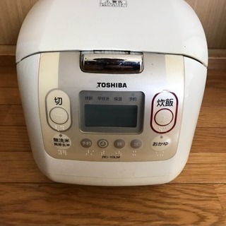 【炊飯器】TOSHIBA RC-10LM