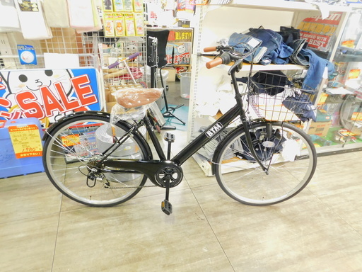【エコプラス小倉南店】シティ車 26インチ 6段変速 スタッフ向井オススメ(^^♪ 中古車 自転車 チャリ ママチャリ