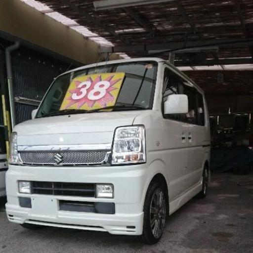 年スズキ エブリイワゴン 両側パワースライド 社外アルミ エアロ ラヴァンス 箸尾のダイハツの中古車 ジモティー