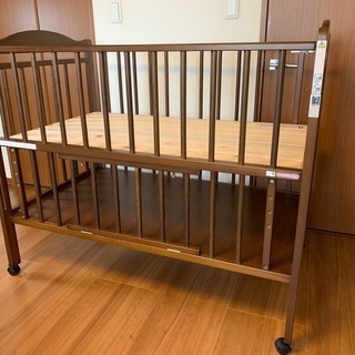 ベビーベッド EASEすのこハイベッド SAWA BABY