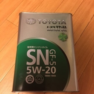 ★TOYOTA/トヨタ純正オイル キャッスル SN 5W20 4L缶★