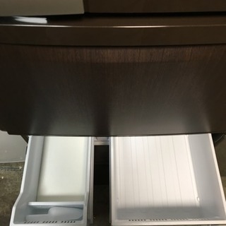 363☆ 木目調！ 三菱 5ドア冷蔵庫 401L 2008年製 自動製氷付き！