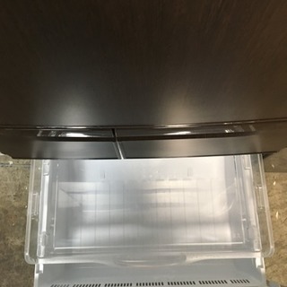 363☆ 木目調！ 三菱 5ドア冷蔵庫 401L 2008年製 自動製氷付き！