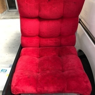紅い座椅子