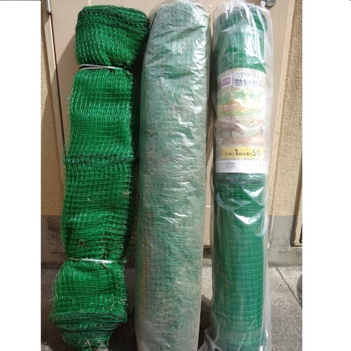 園芸防鳥 防獣ネットdcm ホーマック 1m X 50m2本 1本は切断済 Machi 真駒内の家庭用品 ガーデニング の中古あげます 譲ります ジモティーで不用品の処分