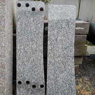 その他 御影石門扉支柱