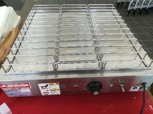 電気たい焼き機とたい焼きウォーマー(5月下旬渡し)
