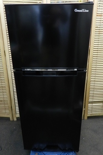 2ドア冷蔵庫　118L　エスキュービズム　2018年製