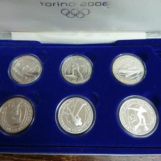 2006トリノオリンピック銀貨6枚セット - 車のパーツ