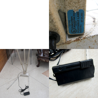 アメリカン ビンテージ フロアランプ ペンダントライト 3灯 