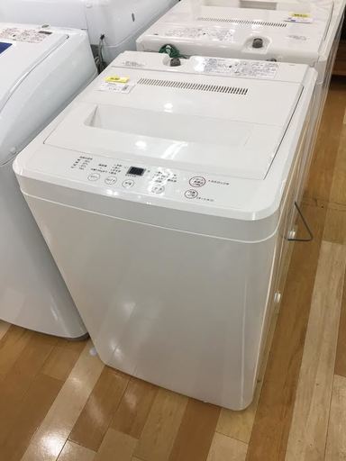 安心の6ヶ月保証付！無印良品　AQW-MJ45　4.5kg　2013年製　全自動洗濯機