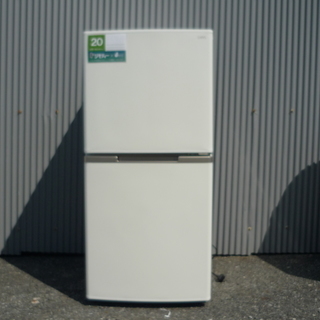 2ドア冷凍冷蔵庫 （123L・右開き） 2017年製 (0220...
