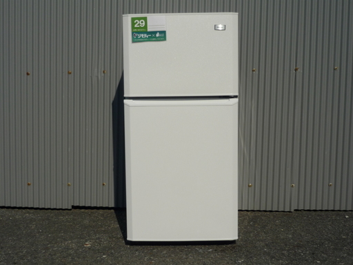2ドア冷蔵庫 (106L・右開き） ホワイト 2013年製 (0220286971-S)