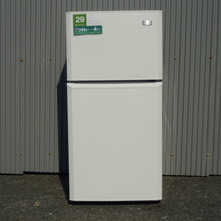 2ドア冷蔵庫 (106L・右開き） ホワイト 2013年製 (0...