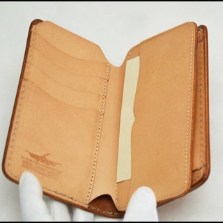 未使用 ファニー FUNNY セミロングウォレット ミディアム レザー ウェスタン クラシックバスケットクラフト サンセットビルフォード 未使用 ファニー FUNNY セミロングウォレット ミディアム レザー