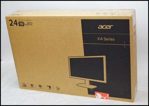 新品 Acer LCD モニター KA240Hbmidx 24インチ ブラック KA240H フルHD