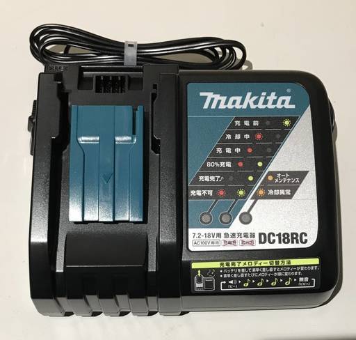 【美品】マキタ 14.4V 充電式トリマ RT40DRG [6.0Ah] 純正バッテリー、急速充電器(DC18RC)、ケース等セット