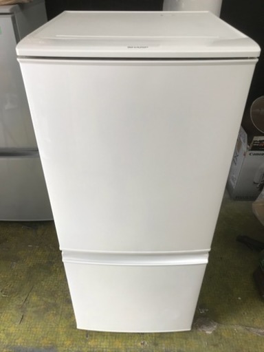 直引取・エリア限定配送 冷蔵庫 SHARP 2016年 一人暮らし 2ドア 単身用 137L SJ-D14B-W SHARP 川崎区 IC2