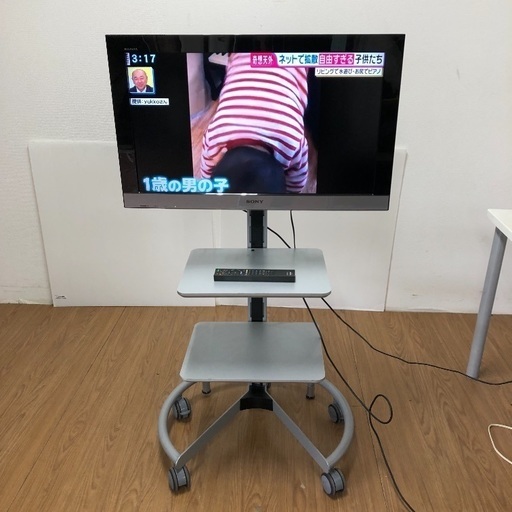 テレビラック付ソニー 32型 即日受渡可‍♀️ハイビジョン9000円